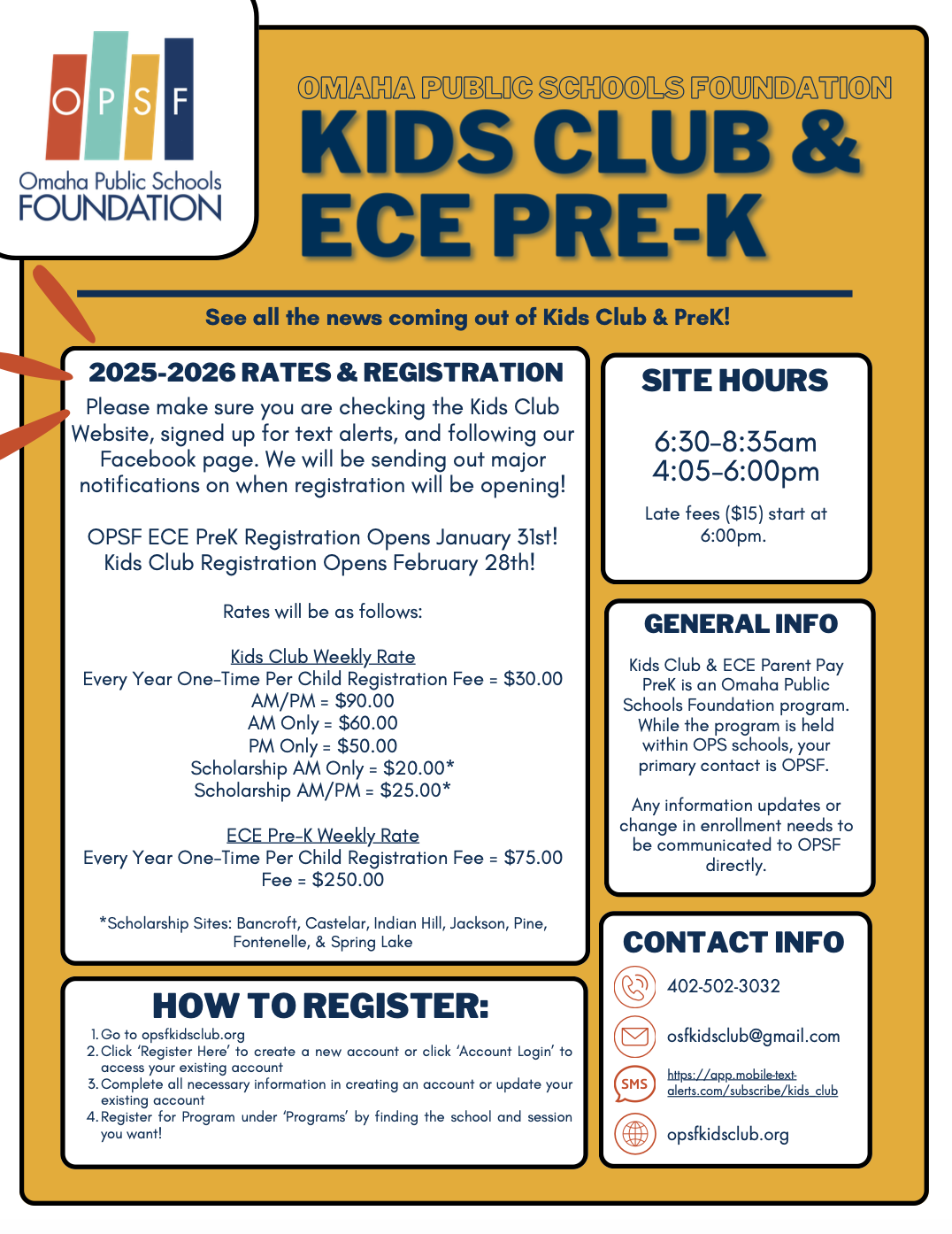  OPSF Kids Club